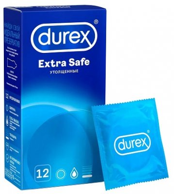 Купить durex (дюрекс) презервативы extra safe 12шт в Городце