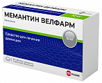 Купить мемантин велфарм, таблетки, покрытые пленочной оболочкой 10мг, 90 шт в Городце
