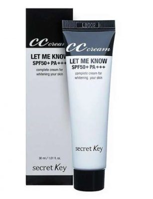 Купить secret key (секрет кей) сс-крем для лица солнцезащитный осветляющий, 30мл spf50 в Городце