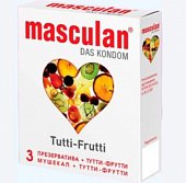 Купить masculan (маскулан) презервативы с ароматом тутти-фрутти tutti-frutti, 3 шт в Городце