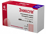 Купить эниксум, раствор для инъекций 6000 анти-ха ме шприцы 0,6мл, 5шт в Городце