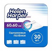 Купить helen harper (хелен харпер) пеленка впитывающая базик 60х60см, 30 шт в Городце