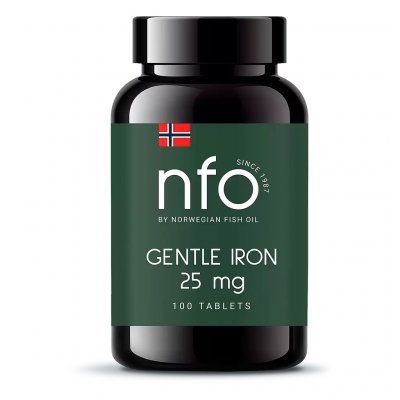 Купить norwegian fish oil (норвегиан фиш оил) легкодоступное железо, таблетки 550мг, 100 шт бад в Городце