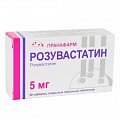 Купить розувастатин, таблетки, покрытые пленочной оболочкой 5мг, 30 шт в Городце