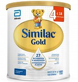 Купить симилак (similac) 4 gold сухое молочко напиток детский молочный 400г в Городце