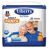 Купить liberty premium pants (либерти премиум пантс) подгузники-трусики для взрослых одноразовые м 10шт в Городце