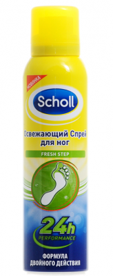 Купить шолл спрей д/ног fresh step, 150мл (scholl consumer products ltd, польша) в Городце