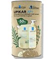 Купить la roche-posay lipikar ap+ (ля рош позе) липидовосполняющее смягчающее масло для ванны и душа 400 мл+сменный блок 400 мл/набор в Городце