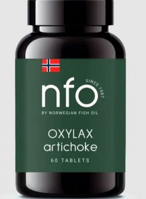 Купить норвегиан фиш оил (nfo) оксилакс артишок, таблетки массой 950 мг 60 шт. бад в Городце