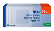 Купить аторис, таблетки, покрытые пленочной оболочкой 10мг, 90 шт в Городце