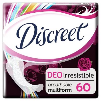 Купить discreet (дискрит) прокладки део иресист мультиформ 60шт в Городце