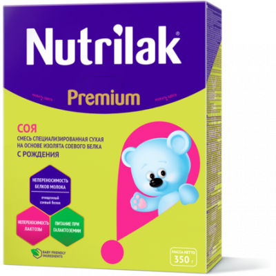Купить нутрилак премиум (nutrilak premium) соя молочная смесь с рождения, 350г в Городце