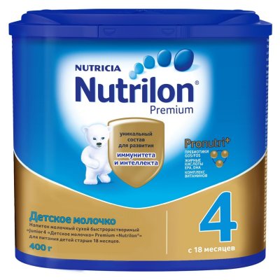 Купить nutrilon junior premium 4 (нутрилон) сухая смесь детская с 18 месяцев, 400г в Городце