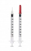 Купить шприц 1мл омникан 40 инсулиновый u-40 трехдетальный стерильный с иглой 30g (0,3х12 мм), 100 шт в Городце