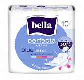 Купить bella (белла) прокладки perfecta ultra blue супертонкие 10 шт в Городце