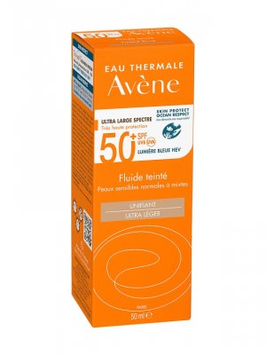 Купить авен (avenе suncare) флюид солнцезащитный с тонирующим эффектом 50 мл spf50+ в Городце