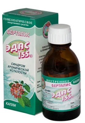 Купить эдас-155 берталис (антистресс), капли для приема внутрь гомеопатические, 25мл в Городце