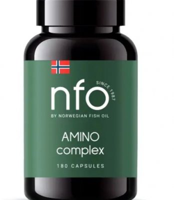 Купить norwegian fish oil (норвегиан фиш оил) амино комплекс капсулы массой 475 мг 180 шт. бад в Городце