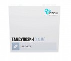 Купить тамсулозин, капсулы с пролонгированным высвобождением 0,4мг, 100 шт в Городце