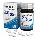Купить цинк+селен, капсулы массой 315мг, 30 шт бад в Городце