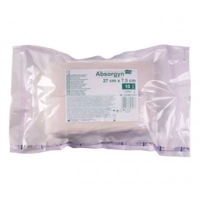 Купить matopat absorgyn (матопат) прокладки послеродовые, 27 х 7,5см 10 шт стерильный пакет в Городце