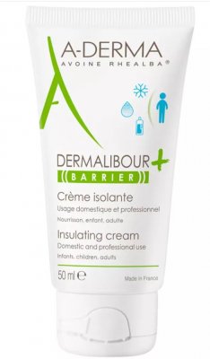 Купить a-derma dermalibour+ cica barrier (а-дерма) крем для лица и тела защитный 50мл в Городце
