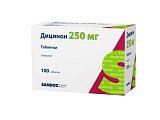 Купить дицинон, таблетки 250мг, 100 шт в Городце