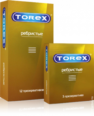 Купить torex (торекс) презервативы ребристые 3шт в Городце