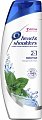 Купить head & shoulders (хэд энд шолдэрс) шампунь против перхоти 2в1 ментол, 400 мл в Городце