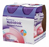 Купить nutridrink (нутридринк) компакт протеин с фруктово-ягодным вкусом 125мл, 4 шт в Городце