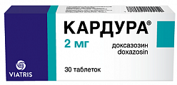 Купить кардура, таблетки 2мг, 30 шт в Городце