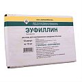 Купить эуфиллин, раствор для внутривенного введения 24мг/мл, ампулы 10мл, 10 шт в Городце