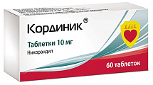 Купить кординик, таблетки 10мг, 60 шт в Городце
