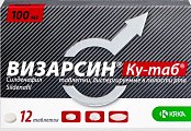 Купить визарсин ку-таб, таблетки, диспергируемые в полости рта 100мг, 12 шт в Городце