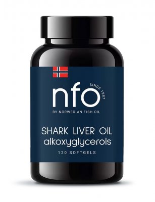 Купить норвегиан фиш оил (nof) омега-3 жир печени акулы, капсулы 690мг, 120 шт бад в Городце
