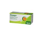 Купить розарт, таблетки, покрытые пленочной оболочкой 10мг, 90 шт в Городце