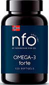 Купить норвегиан фиш оил (nfo) омега-3 форте, капсулы 1384мг, 120 шт бад в Городце