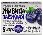 Купить живица таежная, жевательная резинка с черникой, 5 шт в Городце