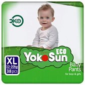Купить yokosun eco (йокосан) подгузники размер xl (12-20 кг) 44шт в Городце