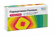 Купить парацетамол реневал, таблетки 500мг, 30 шт в Городце