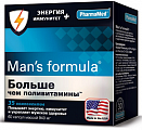 Купить man's formula (мен-с формула) больше чем поливитамины энергия+иммунитет, капсулы массой 940 мг 60шт бад в Городце
