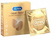 Купить durex (дюрекс) презервативы real feel 3шт в Городце
