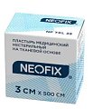 Купить неофикс (neofix) пластырь на тканной основе 3х500см, 1 шт в Городце