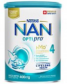 Купить nan optipro 4 (нан) смесь сухая для детей с 18 месяцев, 400г в Городце
