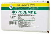Купить фуросемид, раствор для внутривенного и внутримышечного введения 10мг/мл, ампулы 2мл, 10 шт в Городце