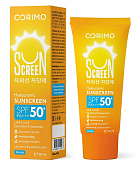 Купить corimo (коримо) крем для чувствительной кожи лица, тела увлажняющий солнцезащитный гиалуроновая кислота spf50+, 50 мл в Городце