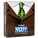 Vizit (Визит) презервативы Dotted точечные 3шт