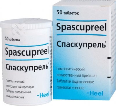 Купить спаскупрель, таблетки для рассасывания гомеопатические, 50 шт в Городце