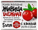 Купить живица таежная, жевательная резинка с клюквой, 5 шт в Городце