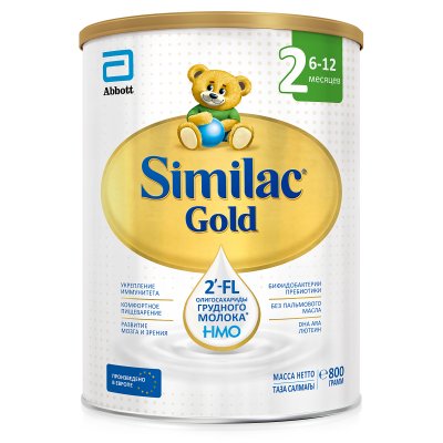 Купить симилак (similac) gold 2, смесь молочная 6-12 мес. 800г в Городце